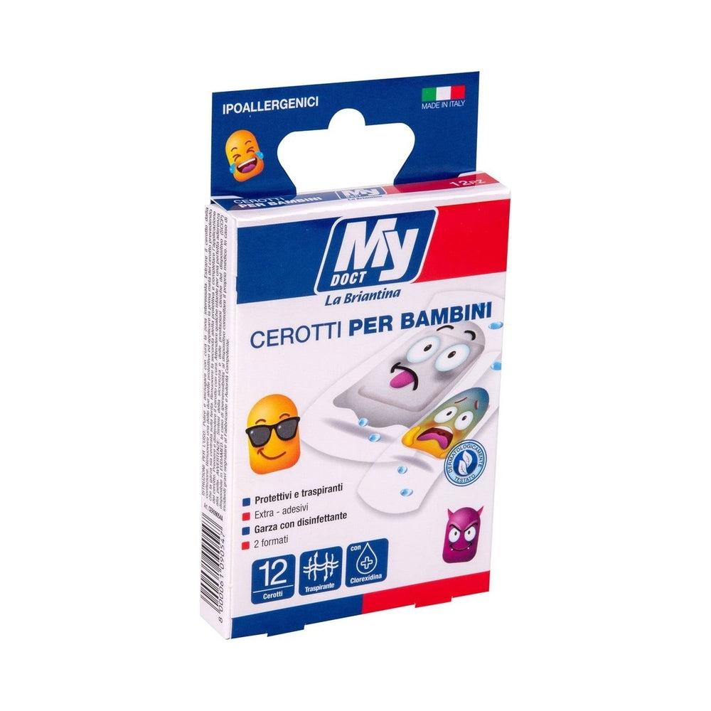 My Cerotti Kids Tattoo Effect 12Pz Emoji Assortiti