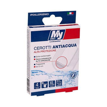 My Cerotti Acquastop Trasparenti 4Pz 7,5X5Cm