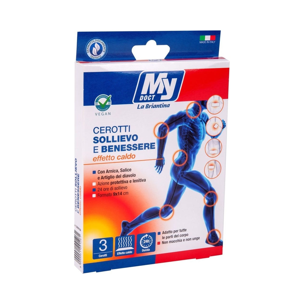 My Cerotti Sollievo Effetto Caldo 9X14 Cm 3 Pz