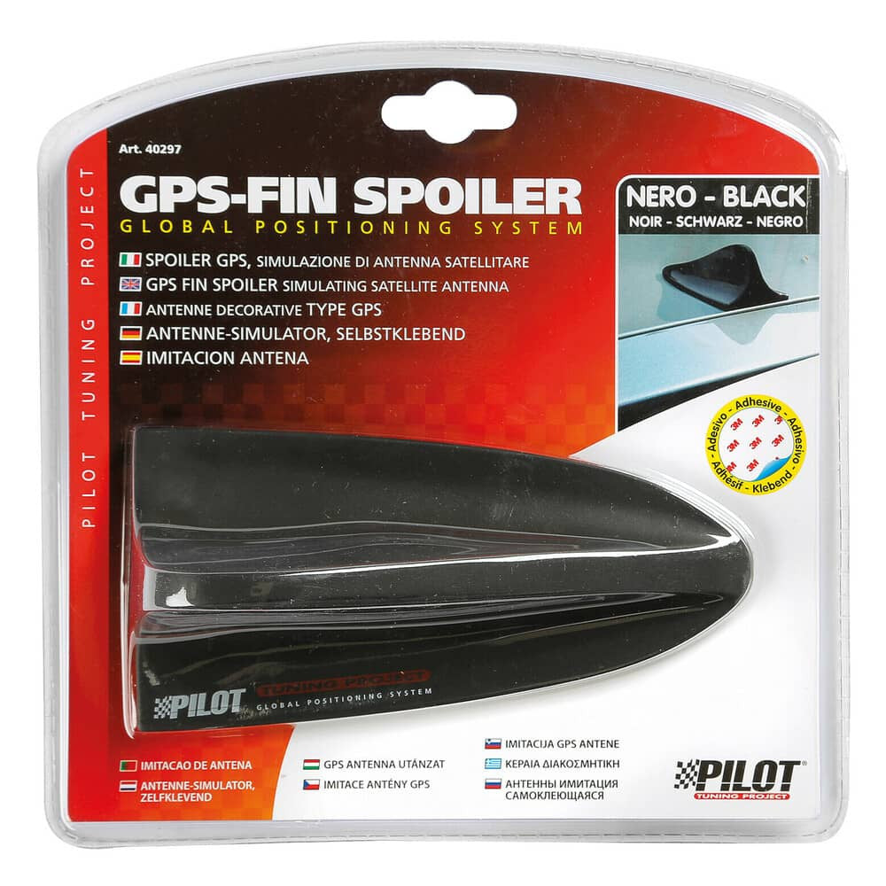 Pilot - Gps-fin spoiler tipo bmw S3 nero