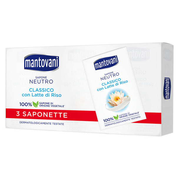 Mantovani Sapone Latte Riso G90X3