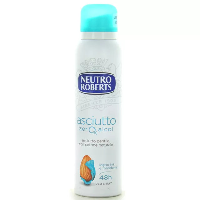 Neutro Roberts Deo Spray 150Ml Allume Di Rocca