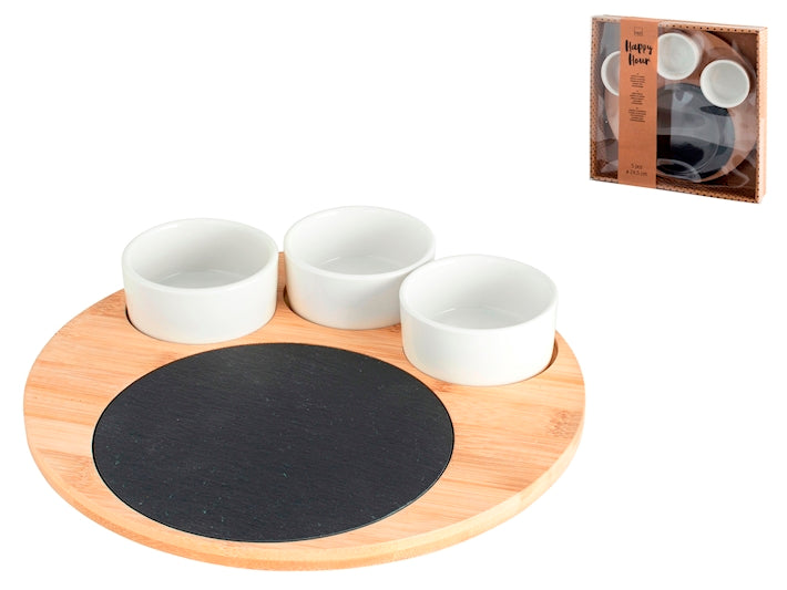 Tagliere Ard/Bambu 3Coppe