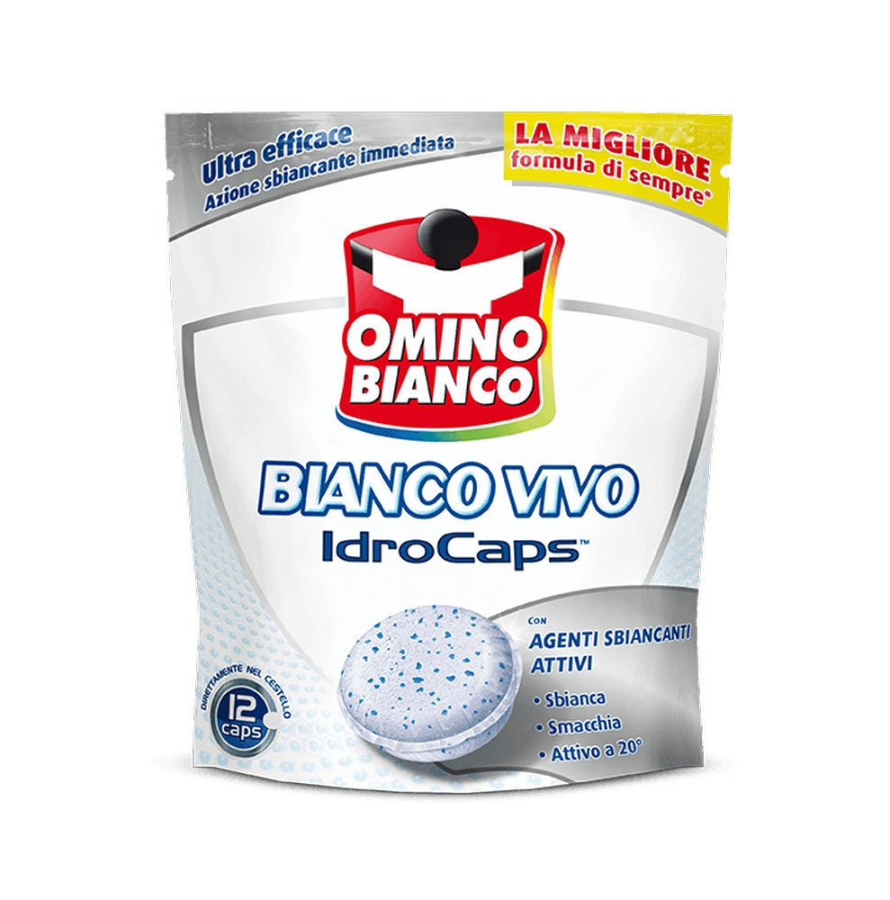 Omino Bianco - Idrocaps White 12Pz