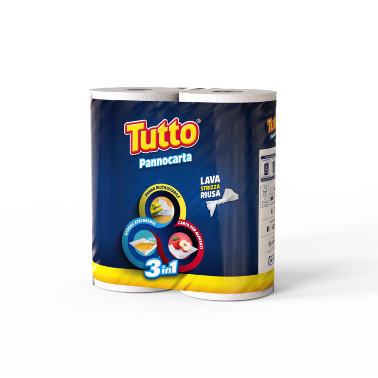 Tutto Pannocarta 3In1 Rotoli 2