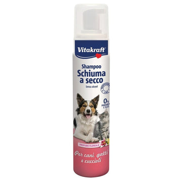 Vitakraft  Shampoo schiuma a secco per cani e gatti