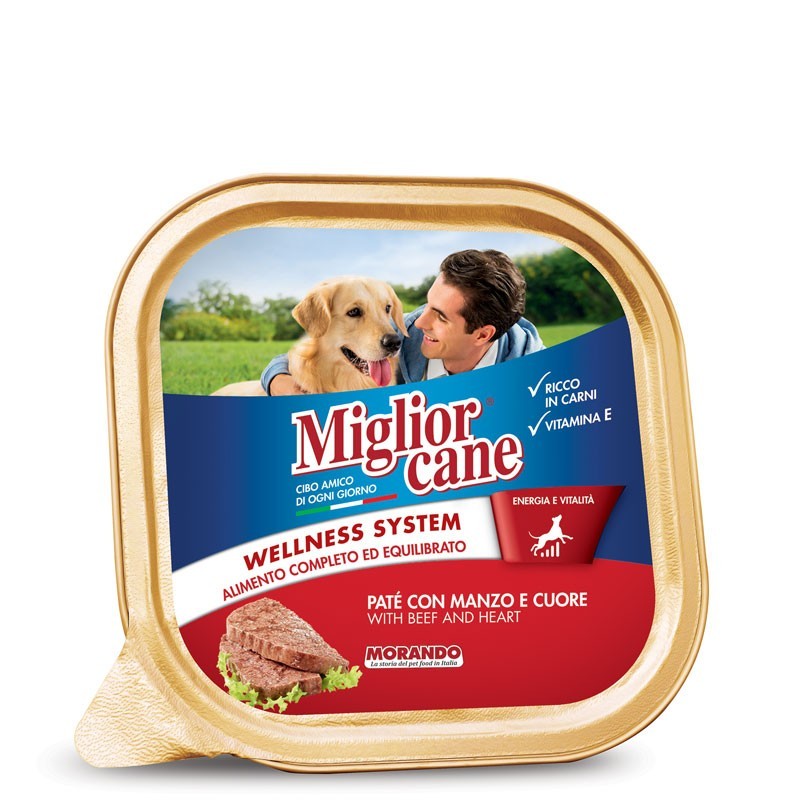 Miglior Cane Vaschette 150Gr Manzo E Cuore