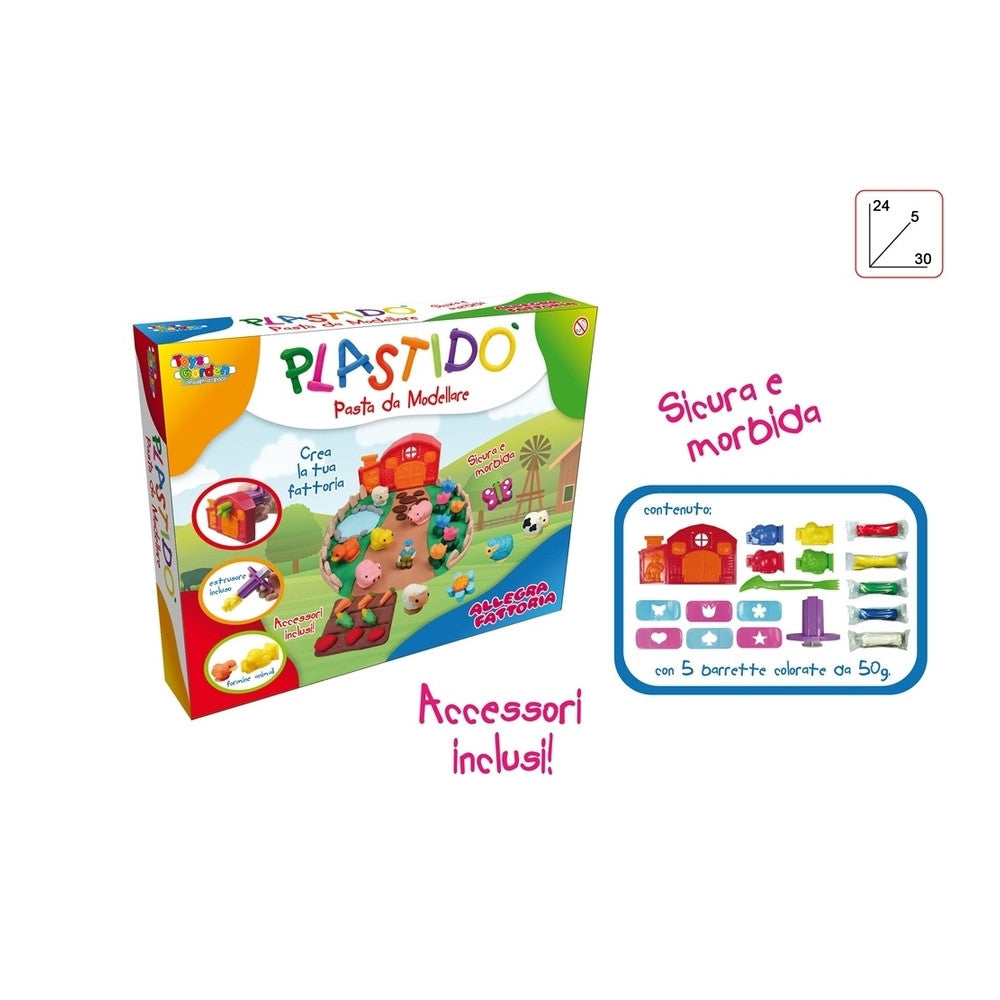 Toys Garden - Plastido Pasta da Modellare Set Fattoria