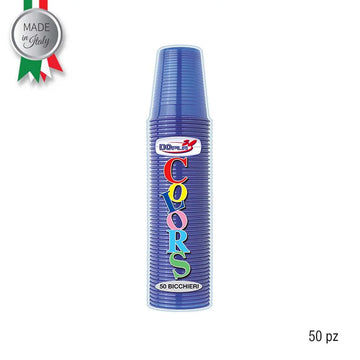 Dopla Bicchieri 200Ml R 50Pz Blu