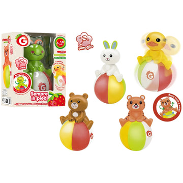 Globo Animale Sempre In Piedi C/Palla 5Ass.