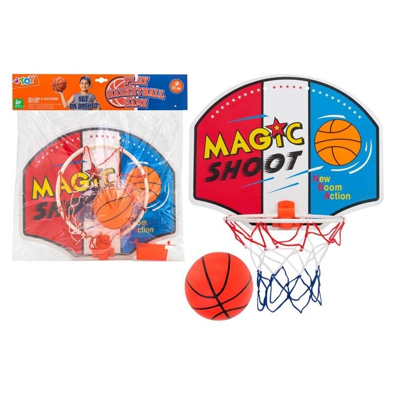 Globo Tabellone Basket 39X32Cm Canestro 23Cm