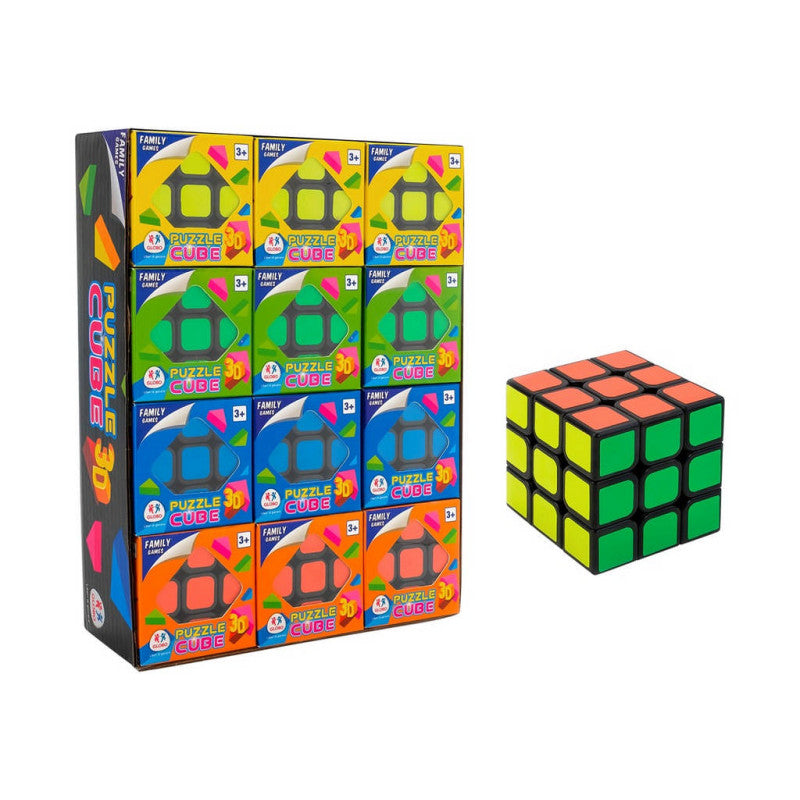 Globo Cubo Magico 5,5 X 5,5 Cm 12Pz D/Box