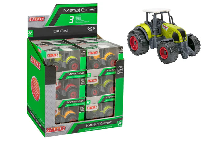 Globo Trattore Ruota Libera C/Rimorchio 6Ass