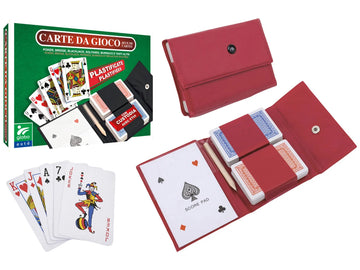 Globo Carte Da Poker 2 Mazzi C/Astuccio