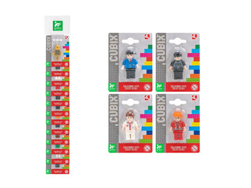 Globo Costruzioni  Personaggi 1Pz 12Pz Cravatta 12Ass.