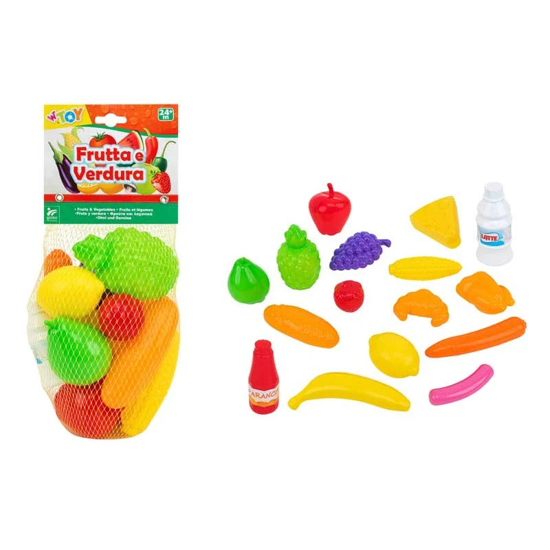 Globo Frutta E Verdura In Rete 5 Pz 2 Ass.