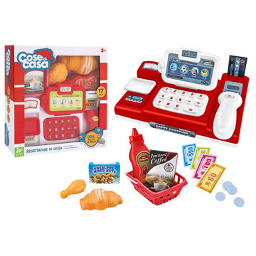 Globo Registratore Di Cassa C/Accessori 2 Col Ass