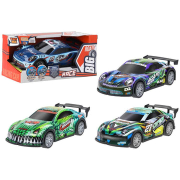 Globo Auto Race Frizione B/O C/Luci/Suoni 4 Ass Tr