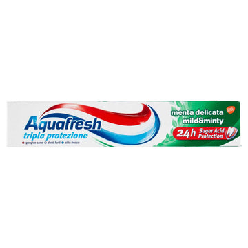 Aquafresh Dentifricio Menta Delicata Ml75