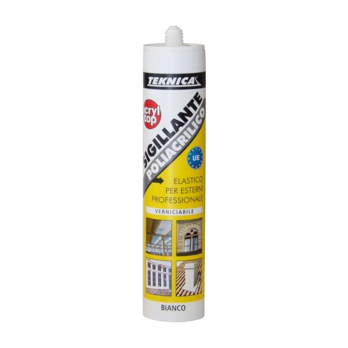 Teknica Sigillante Poliacrilico 310Ml Bianco