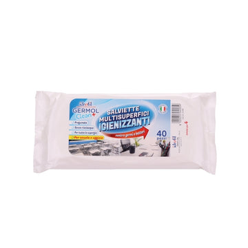 Idrofil - Germol clean salviette igienizzanti superfice 40Pz