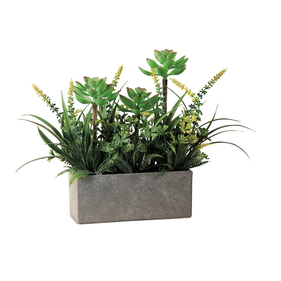 Ad - Vaso Con Lavanda Assortito 4 Colori 17X65Xh23,5