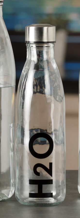 Ad - Glass Bottle 3 Colors D7X255 650Ml