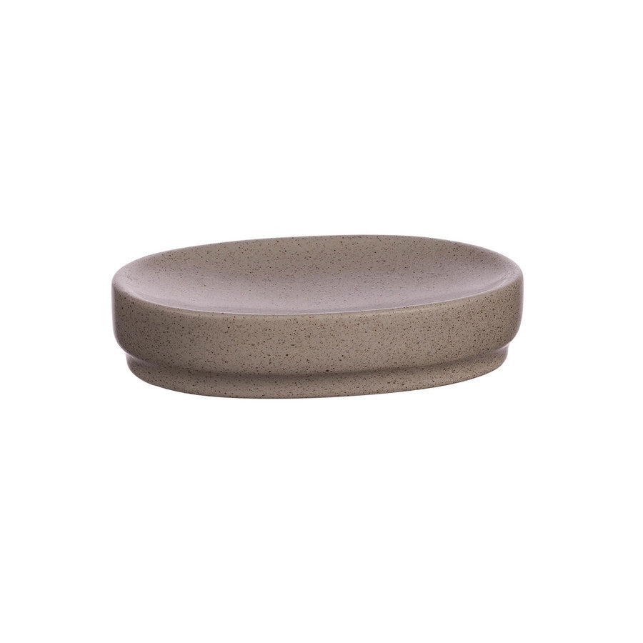 Ad - Porta Sapone Ceramica Assortito 4 Colorazioni 14X10Xh3Cm