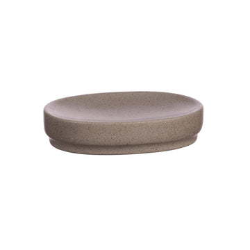 Ad - Porta Sapone Ceramica Assortito 4 Colorazioni 14X10Xh3Cm