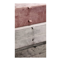 Ad - Velvet Jewellery Holder 3 Colours 29X17Xh11Cm