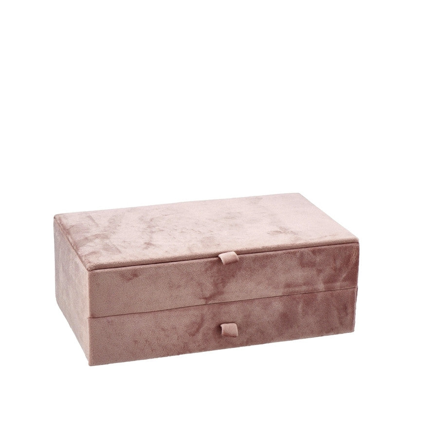 Ad - Velvet Jewellery Holder 3 Colours 29X17Xh11Cm