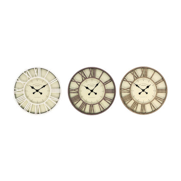 Ad - Orologio Parete Plastica 3 colori D51