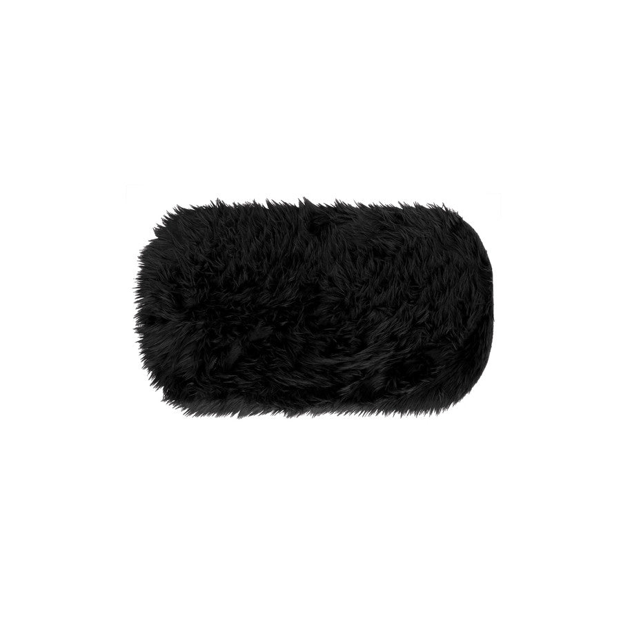 Ad - Tappeto Ovale Furry 4 colori 58X102Cm