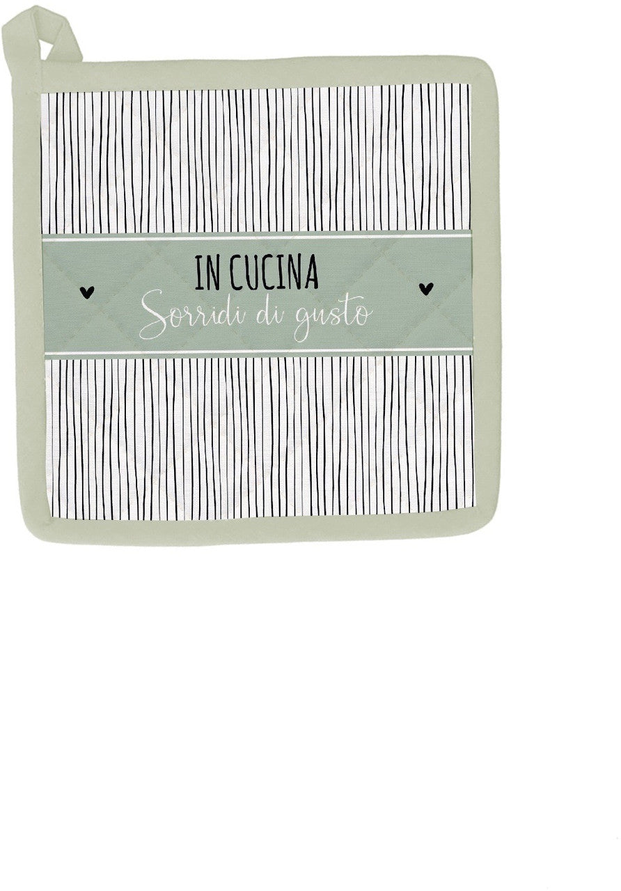 Ad Presina Mix Cotton Vercas with 3 decorations 20X20 cm