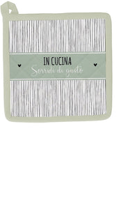 Ad Presina Mix Cotton Vercas with 3 decorations 20X20 cm