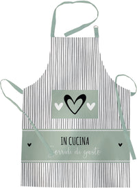 Ad Grembiule Mix Cotone  Vercas 3 decorazioni 60X80 cm