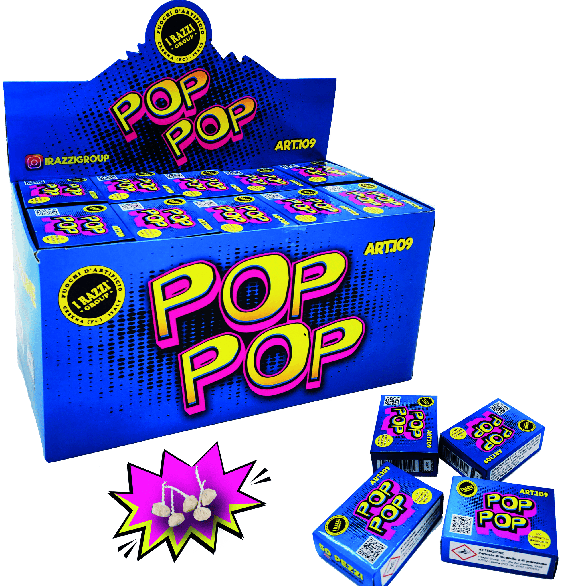 I Razzi Group PopPop50 1pz