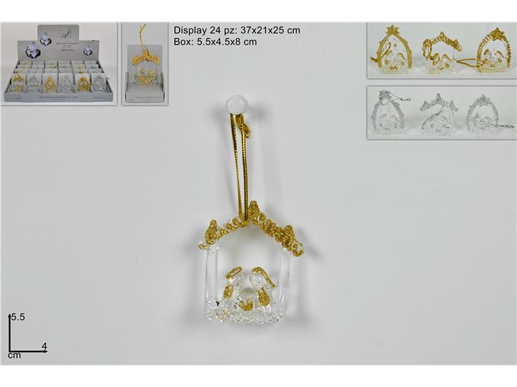 Christmas Nativita In Vetro