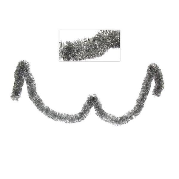 Christmas Filo Addobbo Silver 5.7Cm X 2Mt