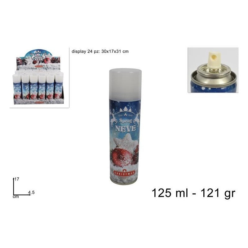 Christmas Neve Spray Dec. Finestre 125Ml