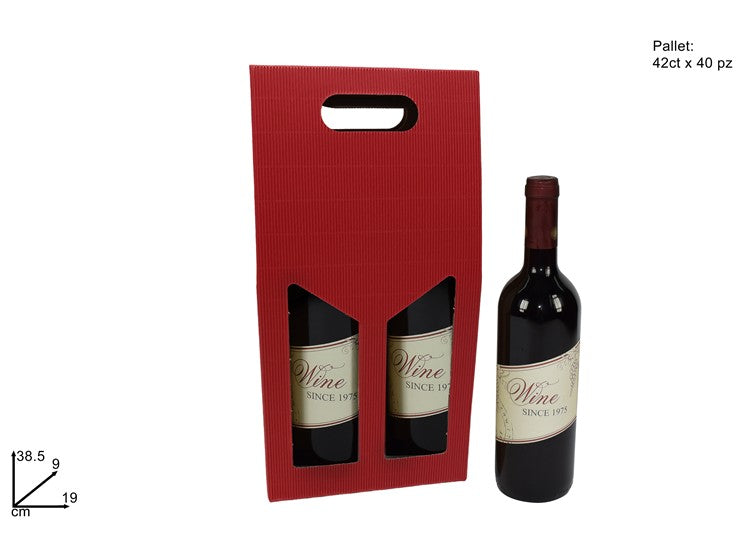 Christmas Box 2 Bottiglie Onda A Vista