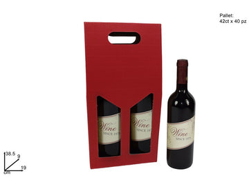 Christmas Box 2 Bottiglie Onda A Vista