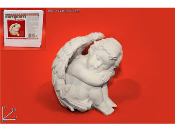 Christmas Angelo Seduto 13Cm Lr16B-2715