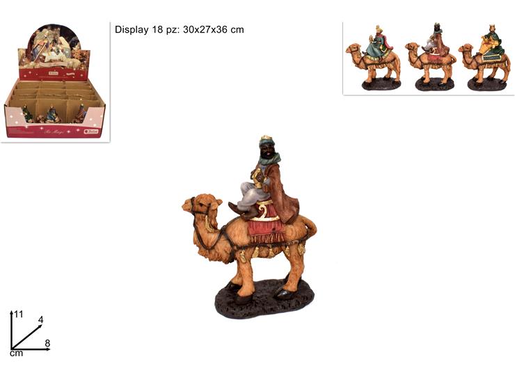 Christmas Re Magi 11Cm 3Ass In Display Art. 60586
