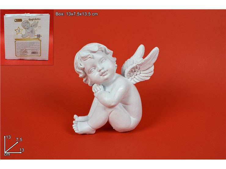 Christmas Angelo Seduto13Cm