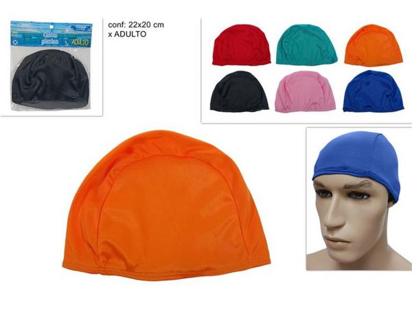 Ss Cuffia Piscina Adulto 6 Col Misti