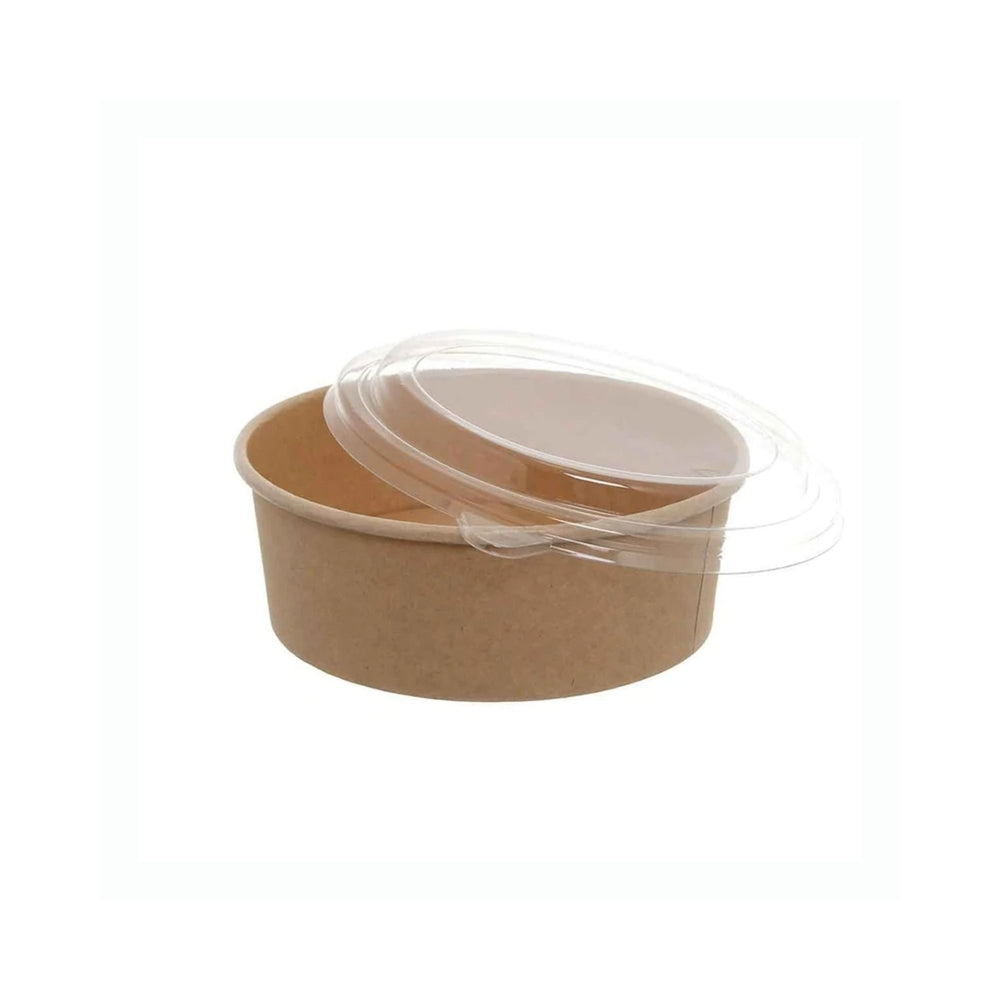 Ss 750ml Disposable Containers With Lid Set 10Pcs