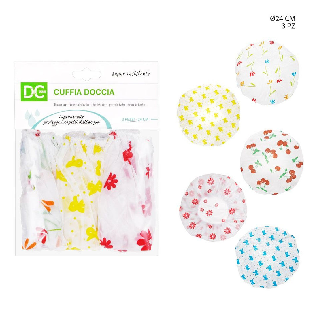 Dc - Cuffie Doccia 3Pz