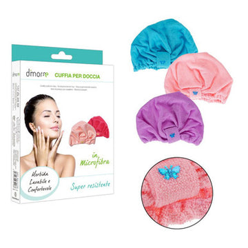 Dc - Cuffia Doccia Microfibra 20X16X2Cm