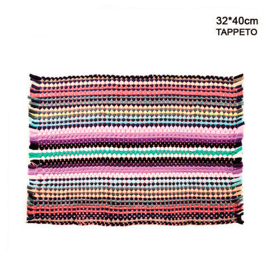 Dc - Tappeto Righe Colorate 32X40Cm